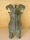 A Bronze Wine Vessel Zun In The Shape Of An Owl / China - Asiatische Kunst