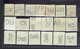 Lot 2 Perfins - Perforés - Perforiert - Belgique Toutes époques - Non Classés