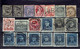 Lot 2 Perfins - Perforés - Perforiert - Belgique Toutes époques - Non Classés