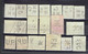 Lot 1 Perfins - Perforés - Perforiert - Belgique Toutes époques - Non Classés