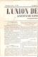 1c.Empire Lauré Oblitéré Cachet à Date Sur Journal L'UNION DE VAUCLUSE Du 19 Septembre 1872 - 1849-1876: Période Classique