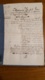 ACTE DE  JANVIER 1840  ACTE  NOTARIE PLEAUX CANTAL - Documents Historiques