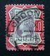 GB QV 1887-1890 SG210b/Sc.#121  10d Dull Purple & Scarlet, JUBILEE ISSUE, London Scroll/Hooded Cancel, Used. - Oblitérés