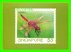 TIMBRES REPRÉSENTATIONS - SINGAPORE, DRAGONFLY, TRITHEMIS AURORA - AMERIPEX, 1986 CHICAGO - - Timbres (représentations)