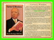 TIMBRES REPRÉSENTATIOINS - GREAT AMERICAN WRITERS, CARTER G. WOODSON (1875-1950) - STAMP ISSUE DATE,1984 - - Timbres (représentations)