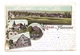0-4250 EISLEBEN - VOLKSTEDT, Lithographie 1899, Gasthof Honigmann, Kirche, Kriegerdenkmal, Gesamtansicht - Eisleben