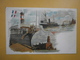 Carte Illustrateur. Steamer à Quai. Pub A. Primare, Droguiste Au Havre (4976) - Altri & Non Classificati