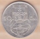 PORTUGAL. 10 ESCUDOS 1954, En Argent - Portugal