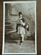 Oude FOTO KAART    Van MAN      Zwart  -    Bruinachtige Kleur  RROMANIA - Roumanie