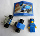 FIGURINE LEGO 6618 BLUE RACER Avec Notice 2000 - MINI FIGURE - Figurines