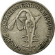 Monnaie, West African States, 50 Francs, 1975, TTB, Copper-nickel, KM:6 - Côte-d'Ivoire