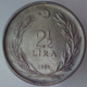 REPUBBLICA DI TURCHIA 2-1/2 Lira  1961      BB++ - Turchia