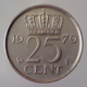 REGNO D'OLANDA 25 Cents  1979      SPL - 1948-1980 : Juliana