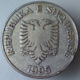 REPUBBLICA DI ALBANIA 5 Leke  1995      QBB - Albania