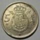 REGNO DI SPAGNA 5 Pesetas  1975  79    BB+ - 5 Pesetas