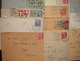 Daguin , Lot De 26 Lettres Avec Daguin Divers, Voir Photos ! - Mechanical Postmarks (Other)