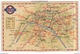 Dépliant Plan Du Métro Et Des Lignes D'Autobus - Paris - BNCI Banque Nationale Commerce Industrie - Circa 1960 - Europe