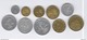 Lot Monnaies France Francs Avant L'euro En Plastique - Exonumia - Monnaies Scolaires Ou De Jeu ? - Autres & Non Classés