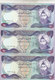 IRAQ 10 DINARS 1980 1981 1982 P-71 LOT X3 EF/XF NOTES DIFFERENT DATES */* - Iraq