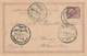 220/27 - Cancels EGYPTE SINAI - Entier Postal De La Rue CAMPEMENT TOR 1908 Vers BACOS Alexandrie - Cachet TRES RARE - 1866-1914 Khédivat D'Égypte