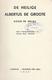 1933 BOEK/LIVRE DE HEILIGE ALBERTUS DE GROOTE FR. WEIGL MET 4 TEKENINGEN VAN A. BRAUN - STEMPEL ABDIJ TER BANCK HEVERLEE - Images Religieuses