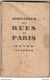 Indicateur Des Rues De Paris Métro Autobus - Nouvelles Rues De Paris Mises à Jour En 1945 - Europe