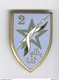 Insigne 2ème DIM - Division D'Infanterie Marocaine - Pas De Numéro D'homologation - Drago Déposé - TBE - Armée De Terre