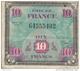 Billet 10 Francs 1944 Drapeau - 1944 Flag/France