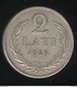 2 Lati Lettonie 1925 TTB - Lettonie