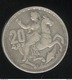 20 Drachmes Grèce 1960 - Paul 1er - Grèce