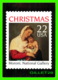 TIMBRES REPRESENTATIONS - CHRISTMAS - GIOVANNI BATTISTA MORONI (1525-1578) A GENTLEMAN IN ADORATION - STAMP ISSUE, 1987 - Postzegels (afbeeldingen)