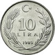 Monnaie, Turquie, 10 Lira, 1985, SUP, Aluminium, KM:964 - Turquie