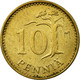 Monnaie, Finlande, 10 Pennia, 1976, TTB, Aluminum-Bronze, KM:46 - Finlande