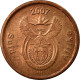 Monnaie, Afrique Du Sud, 5 Cents, 2007, Pretoria, TTB, Copper Plated Steel - Afrique Du Sud