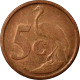 Monnaie, Afrique Du Sud, 5 Cents, 2007, Pretoria, TTB, Copper Plated Steel - Afrique Du Sud