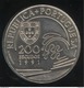 200 Escudos Portugal 1991 - Colomb Et Le Portugal - Portogallo