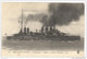CPA Marine De Guerre - Dreadnought "Danton", Cuirassé D'Escadre - Circulée - Guerra