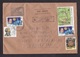 Moldova: Cover To Kazakhstan, 2001, 6 Stamps, Neil Armstrong, Apollo, Space, Bird, WWF, Label Moscow (traces Of Use) - Moldavië