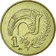 Monnaie, Chypre, Cent, 1985, TTB, Nickel-brass, KM:53.2 - Chypre