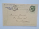 1905 Oude Postkaart, Gele Briefkaart  VERBEECE, Anvers Vers  JAMMART, Bruxelles, Manuscript - Cartes Postales 1871-1909