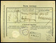 MAJTÉNY / Majcichov 1914. Portómentes Postázott Tértivevény Postaügynökségi Bélyegzéssel - Covers & Documents
