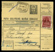 UZOVICSTELEP 1941. Csomagszállító, Postaügynökségi Bélyegzéssel Egegre Küldve, Katonai Alakulathoz - Cartas & Documentos