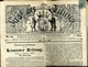 LUGOS 1862. Komplett újság, Okmány Bélyeggel HUNGARY ROMANIA - Used Stamps