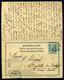 AUSZTRIA 1902. Myslenice, Válaszos, Két Részes Díjjegyes Levlap  /  1902 Myslenice, Reply 2 Part Stationery P.card - Sonstige & Ohne Zuordnung