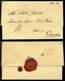 JÁSZBERÉNY 1839. Szép Portós Levél Veronába Küldve, érkezési Bélyegzéssel  /  1839 Nice Unpaid Letter To Verona Arrival  - ...-1867 Prefilatelia