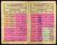 BUDAPEST 1924-47. Izraelita Temetkezési Egylet Füzet Több Mint 100 Illeték Bélyeggel  /  1924-47 Israelite Funeral Union - Covers & Documents