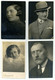 STRELISKY : Művészek, 6db Fotós Képeslap (fejtsd Meg!)  /  STRELISKY : Artists 6 Photo Vintage Pic. P.cards (solve It!) - Other & Unclassified
