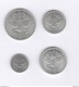 Lot Nouvelle Calédonie  0,5 , 1 , 2  Francs 1949 Et 5 Francs 1952 - Colonie Française - TTB+ à Sup - Nuova Caledonia