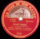 78 Trs - 30 Cm - Etat TB - VALSE TRISTE - PANIS ANGELICUS - ORCHESTRE SYMPHONIQUE DE PHILADELPHIE - 78 T - Disques Pour Gramophone