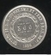 500 Réis Brésil / Brasil 1858 - TTB+ - Brésil